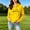 Yellow, variant on BUIGTTKLOP Women's Graphic Hoodies Heart Print Drawstring Long Sleeve Pocket Sweatshirt Pullover Tops with Pockets