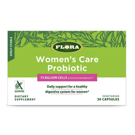 Flora Women's Care Probiotic 30 capsules (Best Probiotic Supplement For Women)