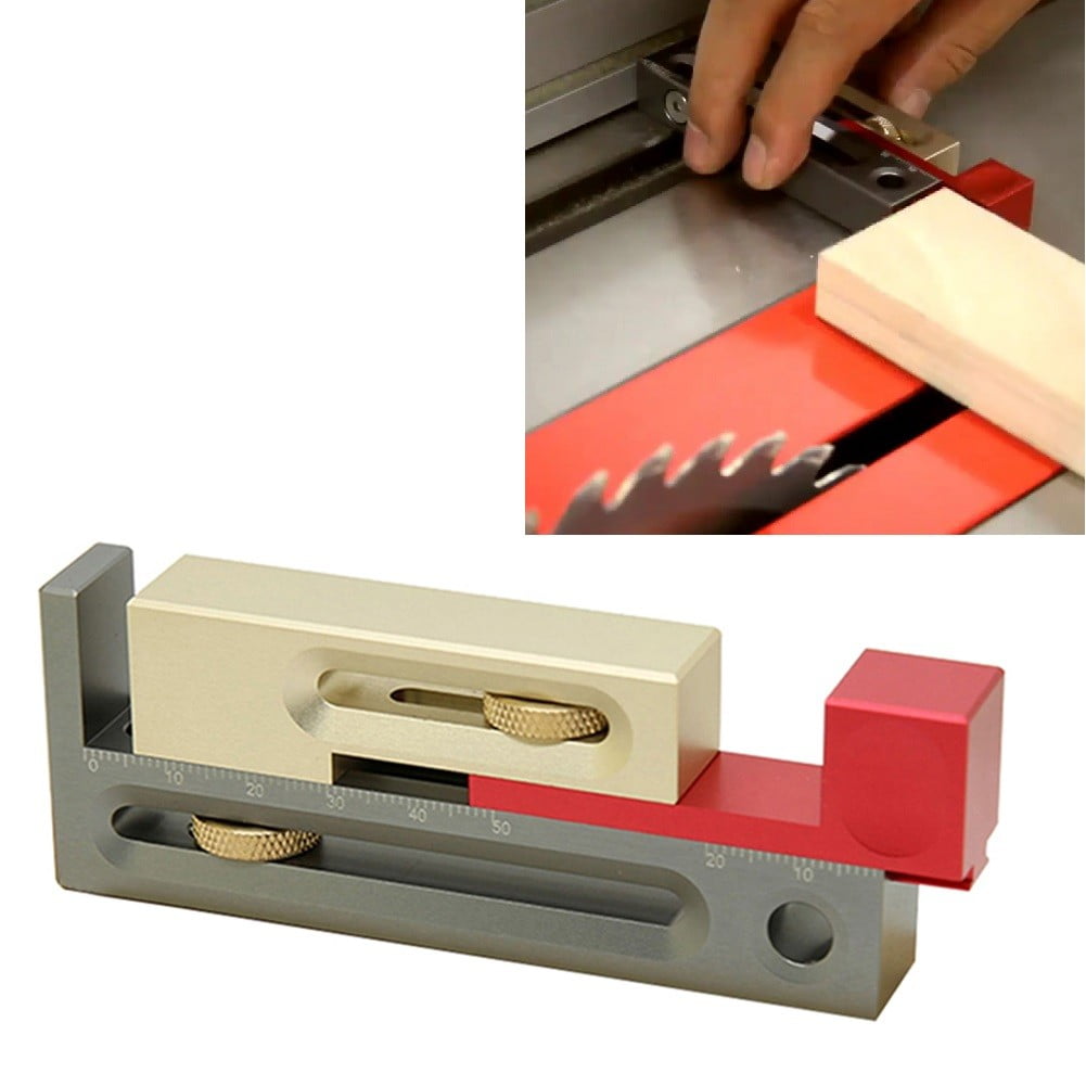 Mortise Ruler Table Saw Slot Adjuster Measuring Instrument Regulator