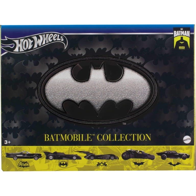 Hot Wheels 1:64 Scale Die-Cast Toy Cars, Set of 5 Batman 85th