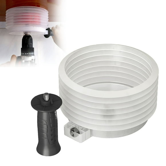 AKEGAMN Liquidation! Bol à Poussière pour Installer des Lumières Encastrées Fonctionne avec Trou (1 Bol à Poussière pour Trou Unique) Facile à Utiliser : Attachez Simplement le Bol à Poussière à Votre Trou, et Il Collectera la Poussière à Votre Guise