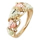 thumbnail image 5 of Elegant Leaf Design Necklace & Finger Ring Jewelry Set Female Holiday Daily Party Decor Ornament, 5 of 5