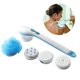 thumbnail image 1 of 5 In 1 Electric Bath Brush Electric Massage Scrubber Cleaning Bath Body Shower Spinning Spa Brush, 1 of 5