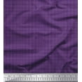 thumbnail image 1 of Soimoi Purple polyester Crepe Fabric Artistic Geometric Decor Fabric Printed Yard 52 Inch Wide, 1 of 3