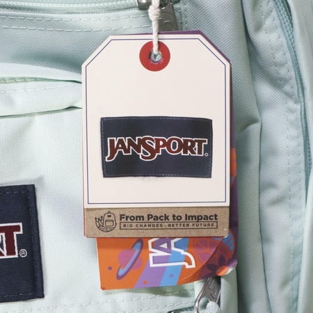 JanSport Big Student Backpack – Fresh Mint | Extra-Large Backpack with Two Main Compartments, Laptop Sleeve Ergonomic Shoulder Straps
