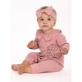 thumbnail image 3 of Disney Baby Girl Mickey and Minnie Romper with Headband Set, 2-Piece, Sizes 0/3 M-12M, 3 of 8