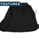 thumbnail image 5 of Mascarilla Balaclava de Ciclismo Única Bargains, Cubierta Completa para la Cara, Protección contra el Viento, Transpirable, Cubierta para la Cara, Protección Solar | Negra, 5 of 6