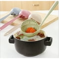 thumbnail image 3 of PEACNNG Kitchen Utensils Accessories 2 In 1 Long Handle Soup Spoon Kitchenware Strainer Kitchen Cooking Tools Gadgets Supplies, 3 of 5
