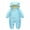 Blue, variant on BJUTIR Boys Snowsuit Romper Outerwear Boy Ear Baby Bear Snowsuit Jumpsuit Zipper Winter Girl Hooded Coat Jacket Boys Coat&Jacket