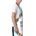 thumbnail image 3 of Lsque World Travel Waterproof Apron Chef Aprons for Men Heavy Duty Chemical Work Apron Extra Long Grilling Aprons with Adjustable Bib Apron, 3 of 9