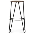 thumbnail image 2 of Kendall 24 inch Metal Counter Height Stool with Wood, 2 of 7