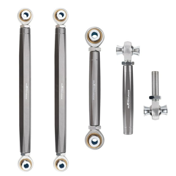 maXpeedingrods Adjustable Rear Camber & Toe Arm for BMW 3-Series E90/E92/E93 2006-2011 Rear Control Arm, Gray Set of 4