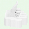 20 Pairs Cotton Gloves for Dry Hands, White Cotton Gloves for Eczema, Moisturizing & Jewelry Inspection, Medium Size