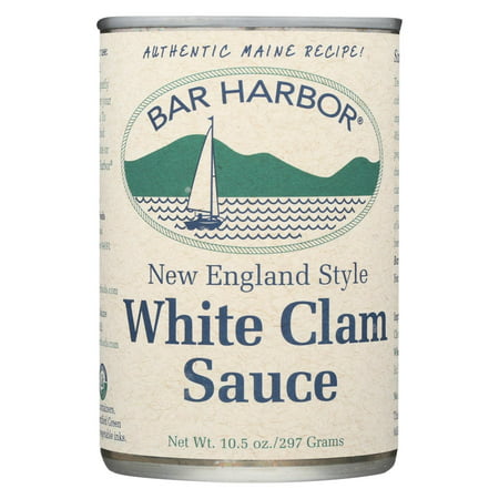 Bar Harbor - New England Style White Clam Sauce - Pack Of 6 - 10.5 (Best White Clam Sauce For Pasta)