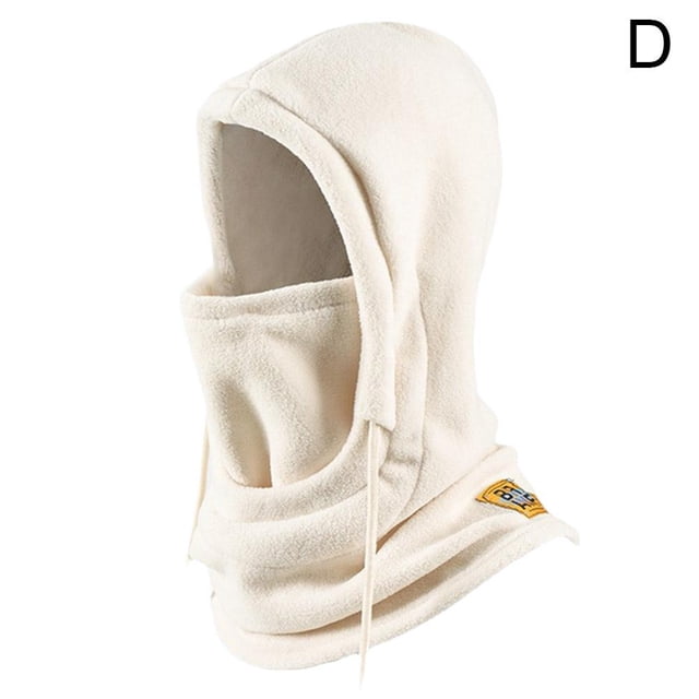 Cagoule de Cyclisme 3-en-1 en Molleton Polaire - Coupe-Vent, Chaude et Stylée