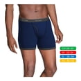 thumbnail image 2 of Bóxer Fruit Of The Loom para Hombre, Ajustado Low Rise Multicolor 4 Piezas Talla EG, 2 of 4