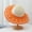 Orange, variant on Herrnalise Toddler Baby Kids Outdoor Printing Pattern Hats Fisherman's Hat Sun Cap