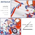 thumbnail image 6 of 4th of July Tablecloth, Rectangle 60x120 inch Table Cloth, Red and Blue Stars Indoor or Outdoor American Flag Independence Day Kitchen Table Decorations for Dinner Party, 6 of 6