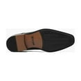 thumbnail image 3 of Men's Stacy Adams Halloway Plain Toe Oxford Dress Shoes Leather Black 25585-001, 3 of 7