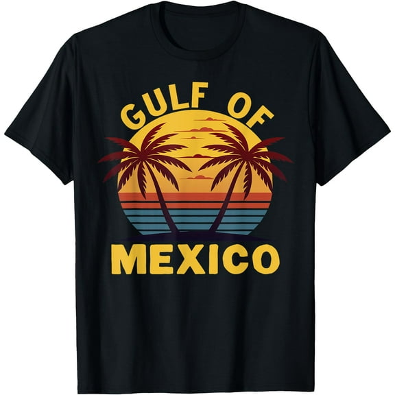 Gulf Of Mexico T-Shirt,Black tee