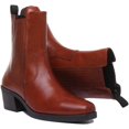 thumbnail image 5 of Vagabond Simone Women's Block Heel Leather Chelsea Pull On Boots In Tan Size 11, 5 of 6