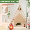 thumbnail image 3 of Tienda de campaña Tiny Land para niños con luces y juguete para fogatas, 3 of 7