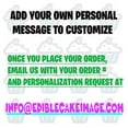 thumbnail image 2 of Luna Petunia - Edible Cake Topper - 11.7 x 17.5 Inches 1/2 Sheet rectangular, 2 of 2