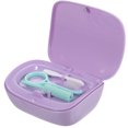 thumbnail image 1 of MasteelfCA 1 Set Retainer Case with Mirror Denture Box Portable Retainer Holder Denture Case, 1 of 7