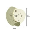 thumbnail image 4 of CoudarTitie Porcelain Fruit Sculpture and Silent Wall Clock Geometric Ornament Decorative Table Statue for Festival Office Kitchen Room Decor, 4 of 8