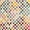Multi, variant on Unique Loom Chromatic Collection Area Rug - Palm Bay (8' Round Multi/Black)