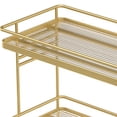 thumbnail image 4 of Estante de almacenamiento shamjiam para encimera de baño Organizador de perfume doble capa, 4 of 9