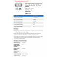 thumbnail image 2 of Rear Brake Pad Rotor and Caliper Set - Compatible with 2008 - 2017 Buick Enclave 2009 2010 2011 2012 2013 2014 2015 2016, 2 of 2