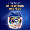 thumbnail image 5 of Tums Chewy Bites Chewable Antacid Tablets With Gas Relief, Lemon/Strawberry, 28 Count, 5 of 13