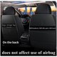 thumbnail image 4 of Fundas para asientos delanteros de coche para Land Rover Discovery E-PACE F-PACE I-PACE Freelander Jaguar XE XF XJ XEL XFL Rover Sport Range Velar, 4 of 5