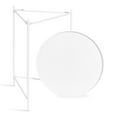 thumbnail image 4 of Kate and Laurel Ulani Modern Nesting Side Table, Set of 2, White, Sophisticated Glam End Tables for Storage and Display, 4 of 9
