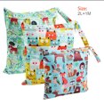 thumbnail image 1 of Bolsa de pañales para traje grande 30*36 cm pequeña 28*30 cm bolsa de pañales con doble cremallera, 1 of 3