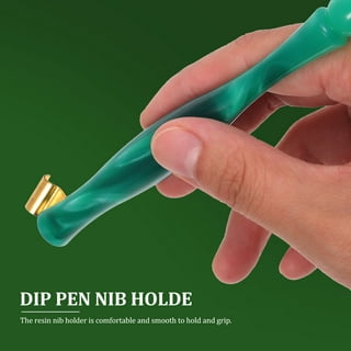 2Pcs Oblique Calligraphy Pen Vintage Style Nib Holder Calligraphy Pen Nib  Holder Gift Pen 