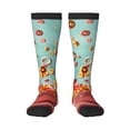 thumbnail image 1 of Wukai Floating Colorful Cereal for Contrast Color Stockings, Sports Fitness Adult Long Socks, Unisex, 1 of 6