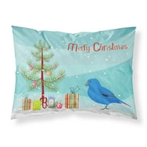 Bunting Merry Christmas Fabric Standard Pillowcase