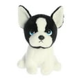 thumbnail image 5 of Aurora - Small White Petites - 7" Harvard Boston Terrier - Expressive Stuffed Animal, 5 of 5