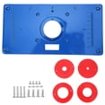 thumbnail image 2 of Placa de inserción de mesa de enrutador herramienta de giro de máquina de corte cómoda mesa de trabajo suave tabla de banco de trabajo taladradora para taladradora y ANGGREK Otros, 2 of 8