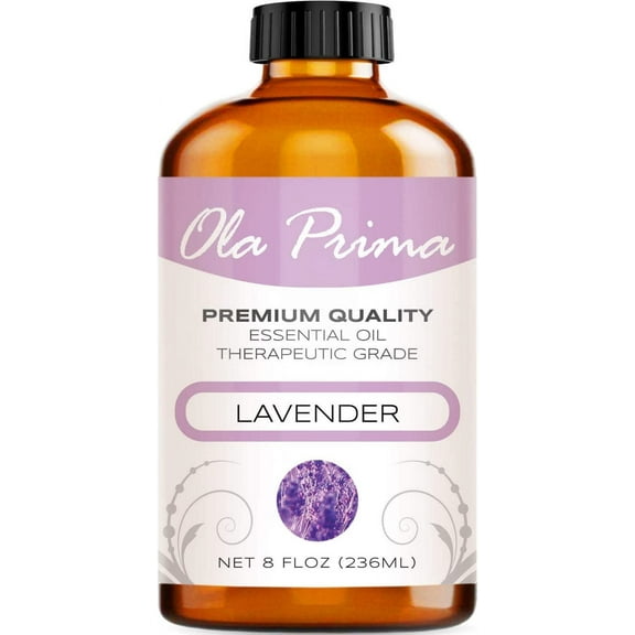 Ola Prima Lavender Essential Oil, 8 fl oz