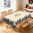 thumbnail image 5 of Nanqianyi Christmas Tree Gift Tablecloth,Waterproof Rectangle Dining Table Cover,60x120 Inch, 5 of 7
