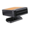 thumbnail image 2 of Portable Car Heater 200W Fast Heating Car Heaters For Vehicle 12V Car Heater That Plugs Into With 360° Rotatable Base 2 In 1 Heating/ Function, 2 of 9