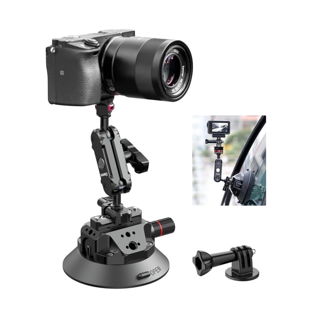 Soporte de brazo mágico con montaje por succión ULANZI SC-02 para réflex digital