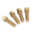 thumbnail image 2 of Bike Stem  Screw, Mountain Bike Stem Screws Rustproof  For Mountain Bikes Gold, 2 of 8