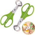 thumbnail image 1 of Juego de 2 tijeras para huevos de codorniz, tijeras para huevos de codorniz de acero inoxidable, tijeras para huevos pequeños, tijeras para abrir huevos de codorniz, abridor de cáscara de acero inoxid, 1 of 5