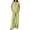 Green, variant on Two Piece Outfit Sets for Women 100% Cotton Short Sleeve Blouse and Flowy Palazzo Trousers
