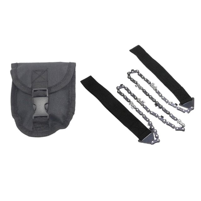 Moto de Cadena Plegable Sunnimix 24' para Mochileros Sierra de Alambre de Bolsillo