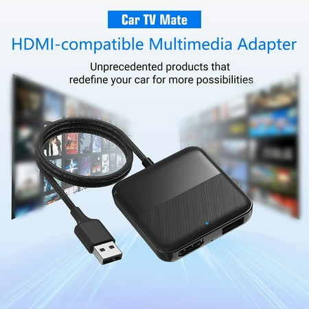 

RANMEI Car Multimedia Adapter For Wireless For Carplay And For Android Auto Connection